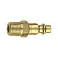 Pinpoint 0.25 in. Amflo MNPT-IM Plug Brass, Assorted, 10PK PI150800